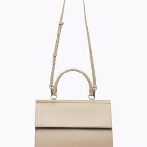 Elegant Cream Crossbody Bag